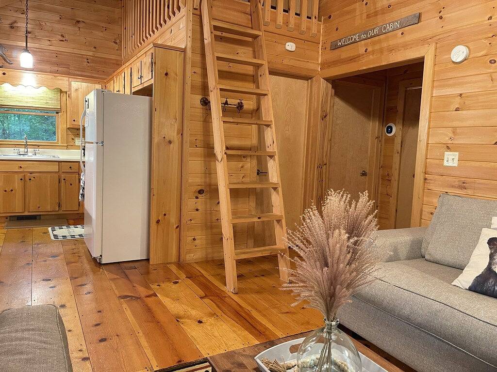 Welcome to Bearadise! Charming cabin 10 minutes to downtown Blue Ridge! in Cherry Log, Chattahoochee National Forest