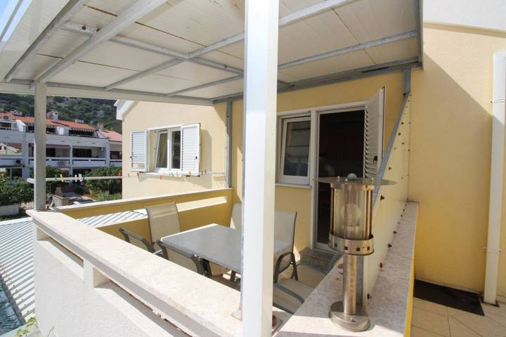 Ferienwohnung für 6 Personen, mit Balkon/Terrasse in Baska - 3
