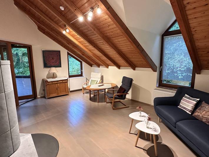 Hotel für 4 Personen, mit Terrasse und Garten sowie Seeblick und Ausblick im Saarland - 4