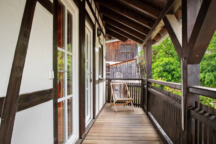 Ferienwohnung für 4 Personen, mit Balkon und Garten, kinderfreundlich - 1