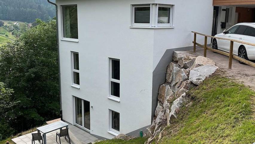Ferienwohnung für 2 Personen, mit Garten und Terrasse sowie Ausblick, mit Haustier in Baiersbronn