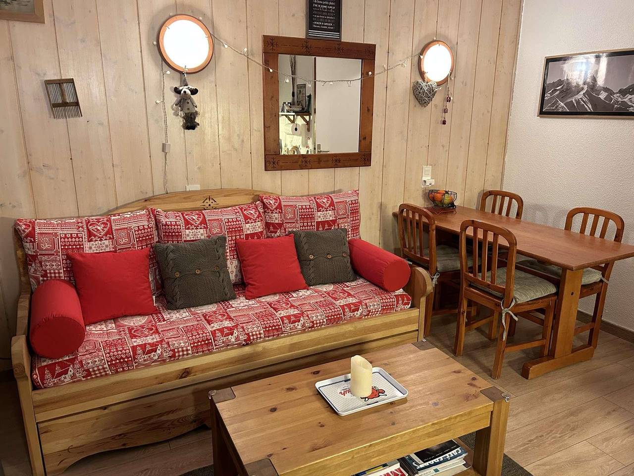 Appartement entier, La résidence le Soleil - Appartement 2 pièces 4 personnes (1119) in Vénosc, Les Deux Alpes