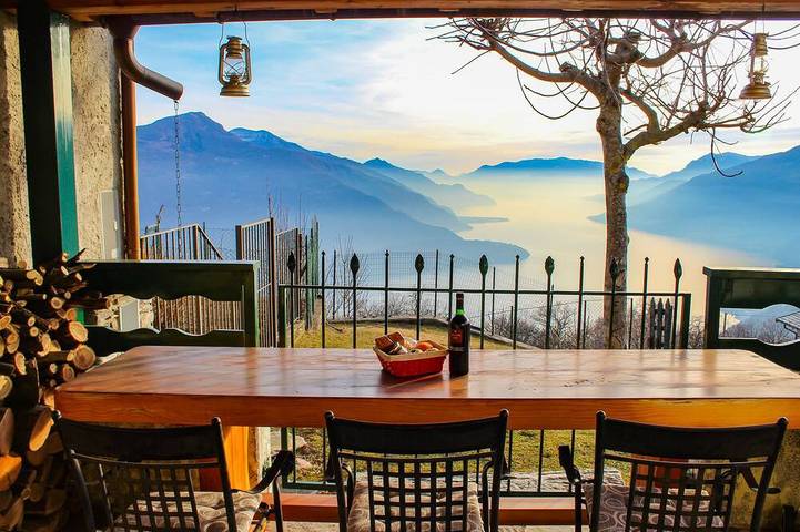 Gîte pour 3 personnes, avec balcon, animaux acceptés dans Lac de Côme