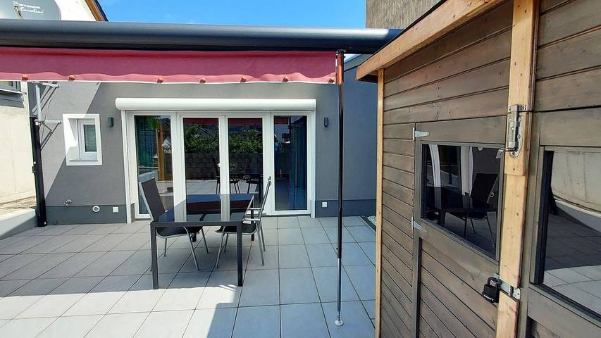 Bungalow für 2 Personen, mit Terrasse an der Mosel