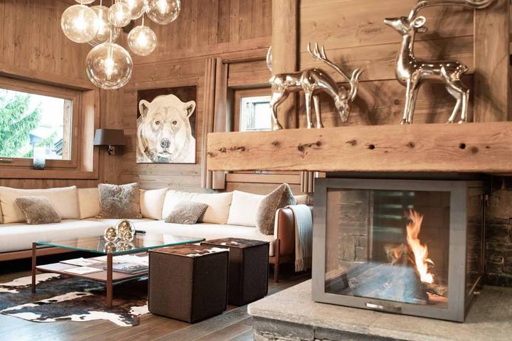 Villa pour 15 personnes, avec Balcon et Jacuzzi ainsi que Terrasse et Jardin dans Massif du Mont-Blanc