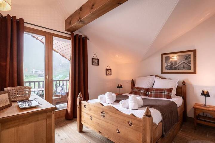 Gîte pour 4 personnes, avec balcon dans Station De Montalbert - 4