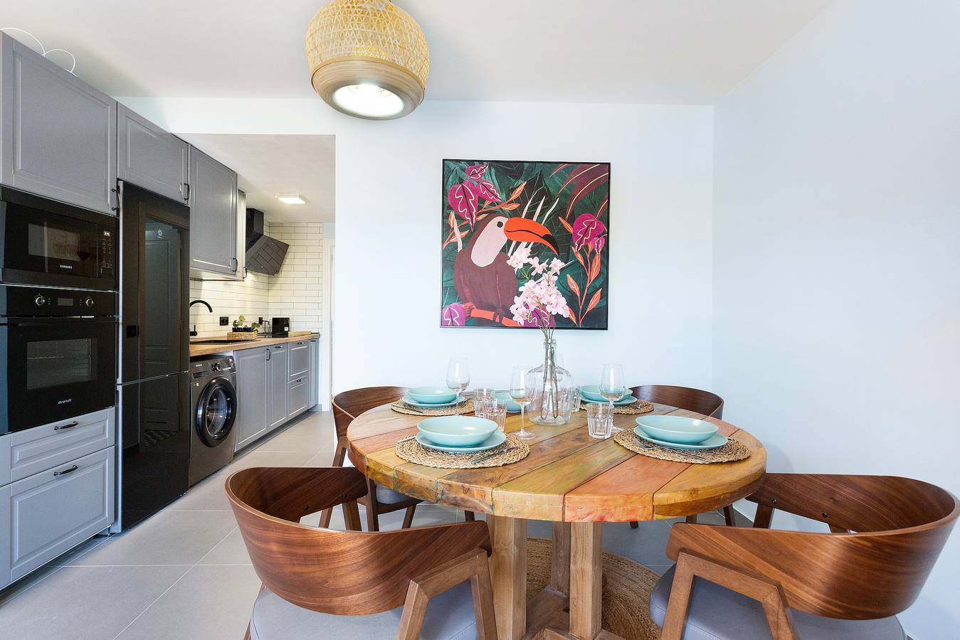 Ferienhaus 'Casa Desierto Azul' mit Gemeinschaftspool, privater Terrasse und Wlan in Oasis Tamarindo, La Oliva