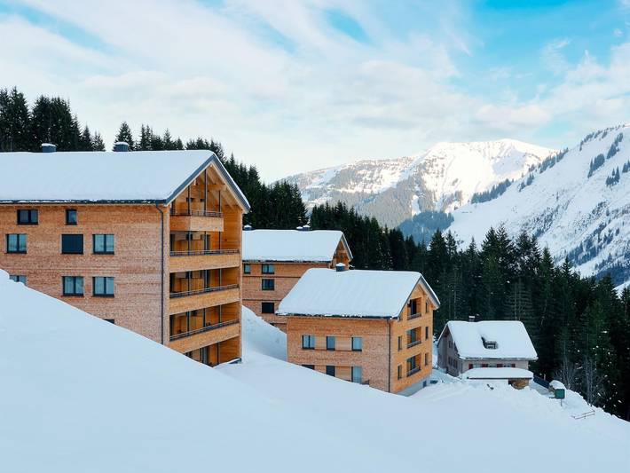 Ferienwohnung für 4 Personen, mit Terrasse in Damüls