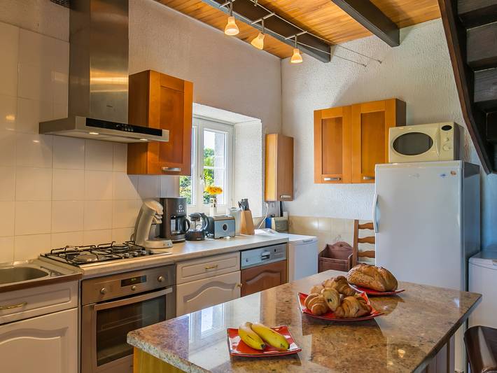 Location de vacances pour 8 personnes, avec vue ainsi que terrasse et jardin à Trégunc - 3