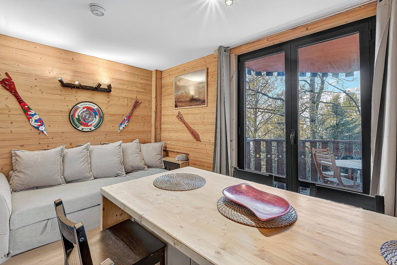 Ganzes Studio, Studio „Mbs Pra Loup“ mit Bergblick, Balkon und Wlan in Pra-Loup, Uvernet-Fours