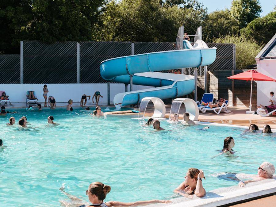 Flower Camping Le Kerarno - Mobilhome 4 personnes - Confort 22m² - 2 chambres - Terrasse semi-couverte - Tv - lave-vaisselle in Saint-Philibert, Côte des Mégalithes