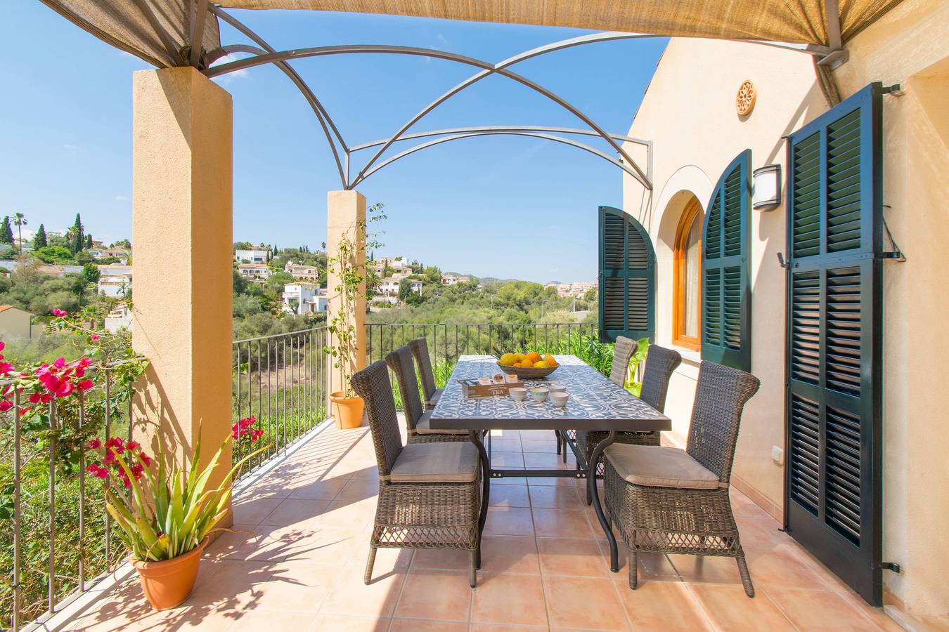 Casa Alegria 4+2 House 350m from Cala Romantica for 4+2 people in Cala Romantica, Manacor