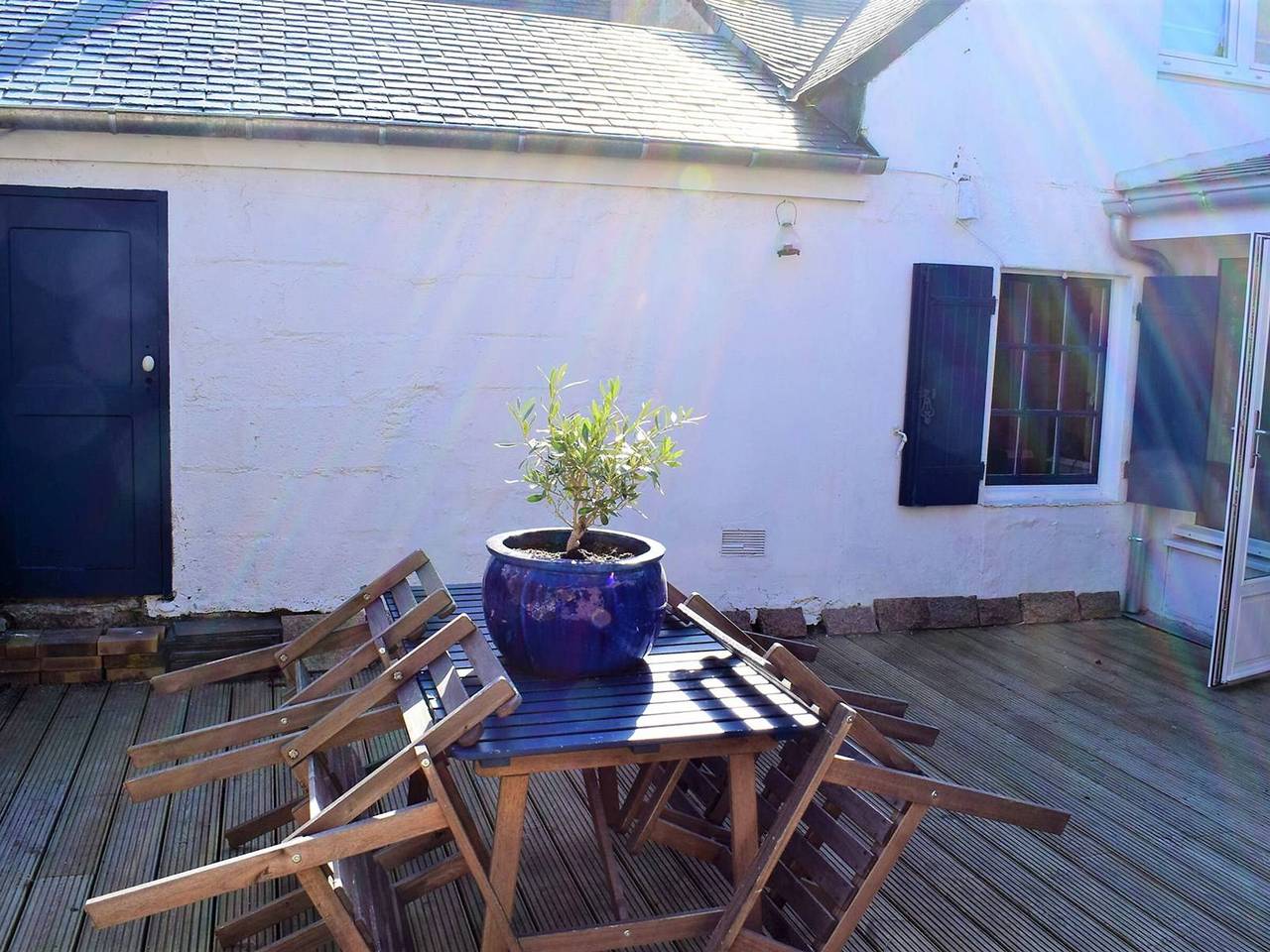Charming Fisherman's House 50m from the Sea with Wifi, Terrace, and Beach Access in Ploumanac'h in Ploumanac'h, Perros-Guirec