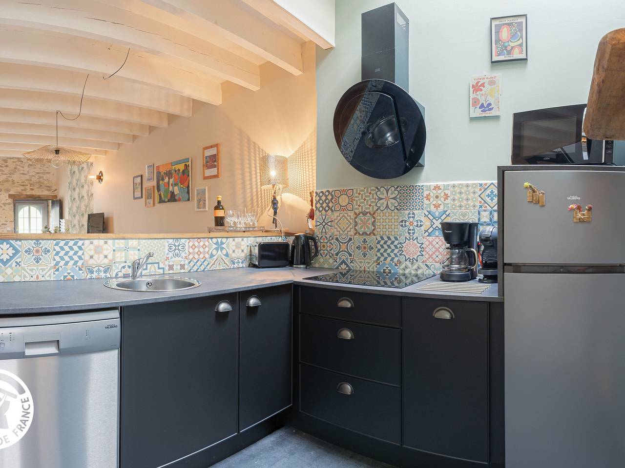 Maison rénovée avec jardin, piscine chauffée et wifi à Mareuil-sur-Lay in Mareuil-sur-Lay-Dissais, Région de La Roche-sur-Yon