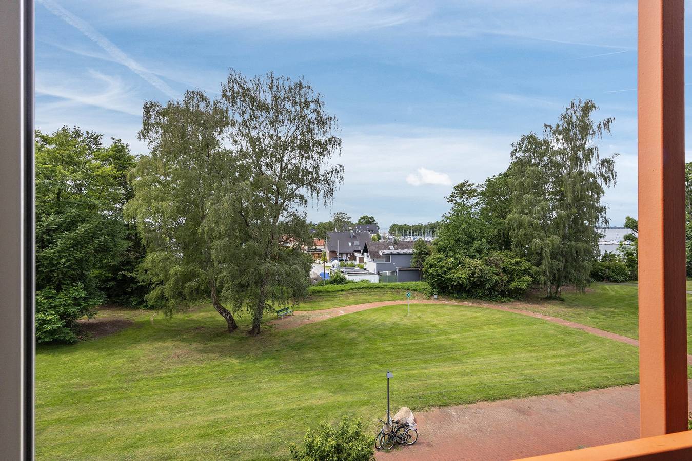 Appartement entier, Appartement de vacances 'Kapitäns Kajüte Am Steinhuder Meer' avec vue sur la mer, balcon et Wi-Fi in Wunstorf, Lac de Steinhude