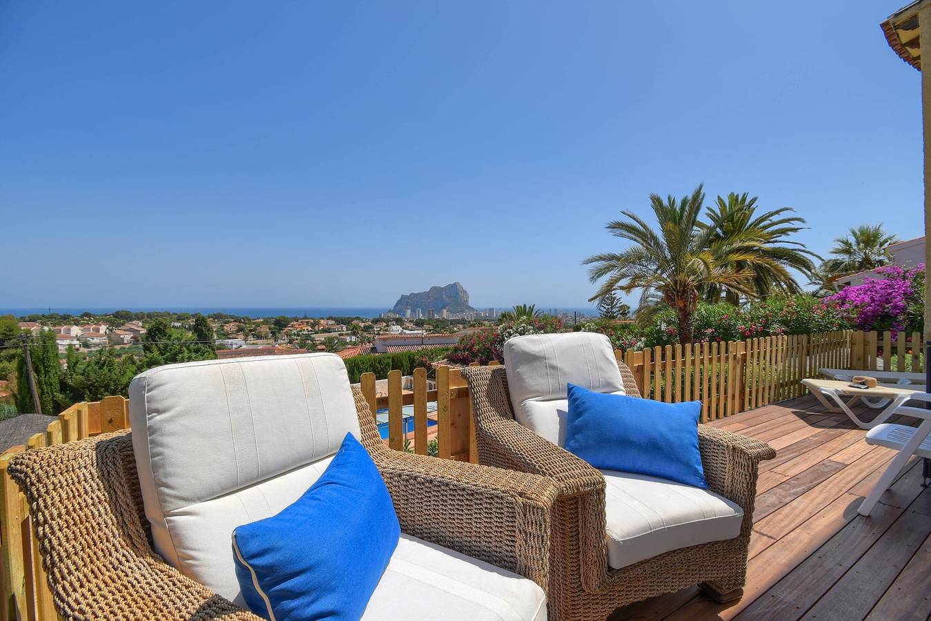 Villa 'La Perla Calpe Seaview' met Uitzicht op Zee, Wifi en Airconditioning in Gran Sol, Calpe