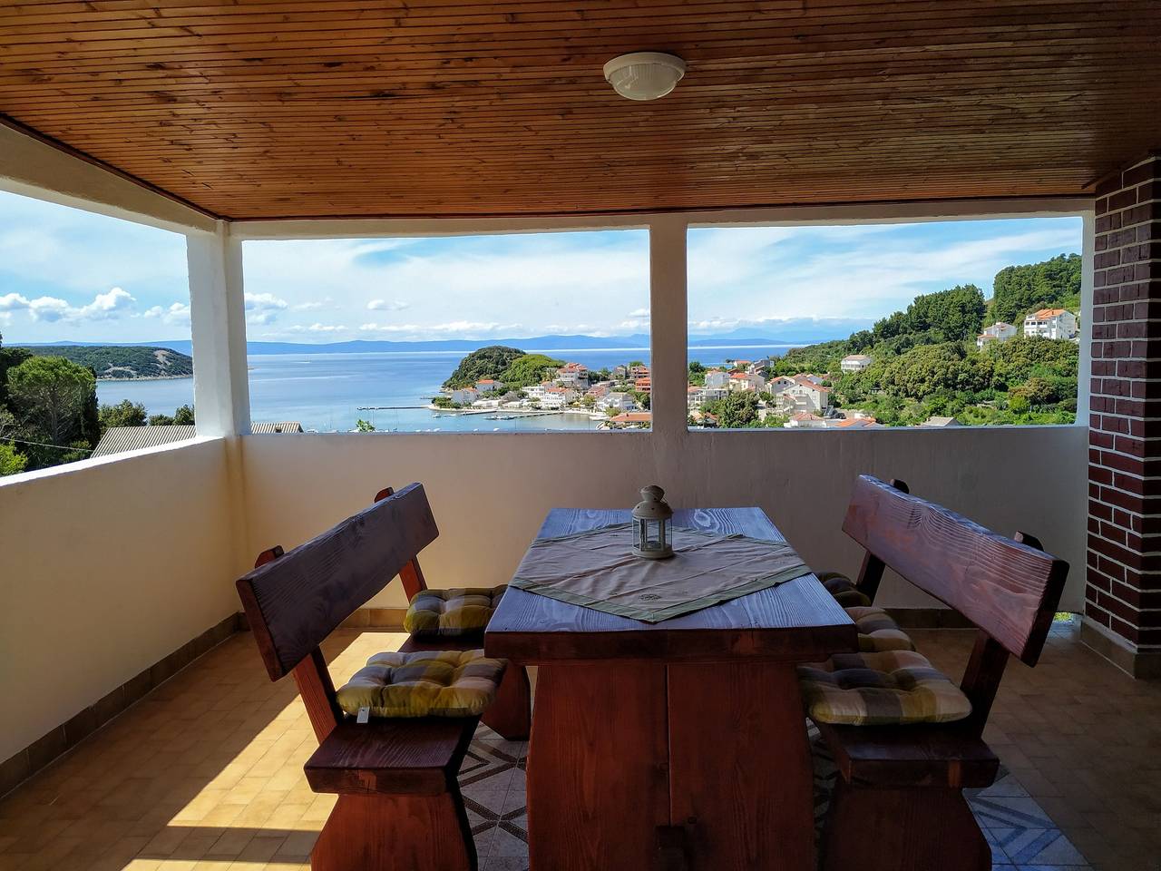 Ganze Wohnung, 1-Zimmer-Ferienwohnung mit Terrasse und Meerblick Kampor, Rab A-5064-a in Kampor, Rab