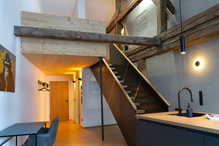 Ferienwohnung für 3 Personen, mit Balkon in Geigenbaumuseum Mittenwald - 3