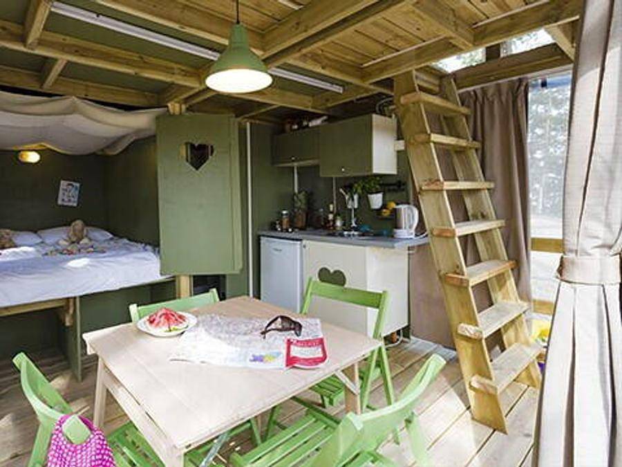 Romagna Family Resort - Tent 4 persons - Airlodge | 2 Bedrooms | 4 Pers | 1 Bathroom in Riccione, Prowincja Rimini