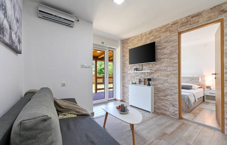 Reizende Ferienwohnung mit 2 Schlafzimmern und Terrasse in der Nähe von Ludbreg und dem Fluss Bednja in Ludbreg, Varazdin