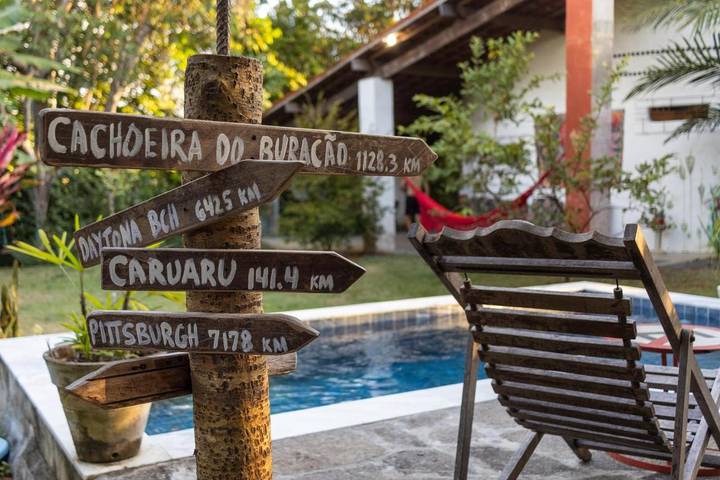Casas e apartamentos de temporada para 6 pessoas, com jardim e vista e ainda piscina em Recife