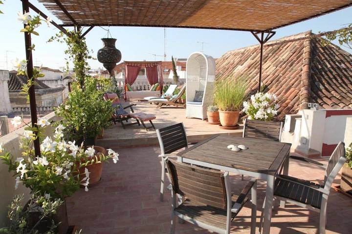 Pousada para 2 pessoas, com terraço em Tavira