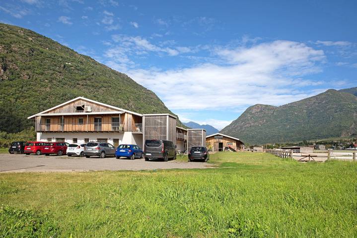 Estúdio inteiro, Apartamento 'Agriturismo L'isola Del Cavallo 4' com vista para a montanha, jardim partilhado e Wi-Fi in Talamona, Alpes de Orobie Ocidental