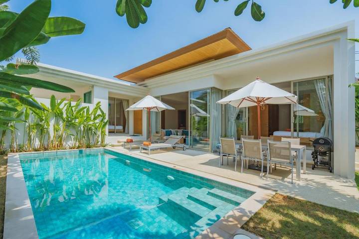 Chalet para 6 personas, con jardín además de terraza y piscina - 1