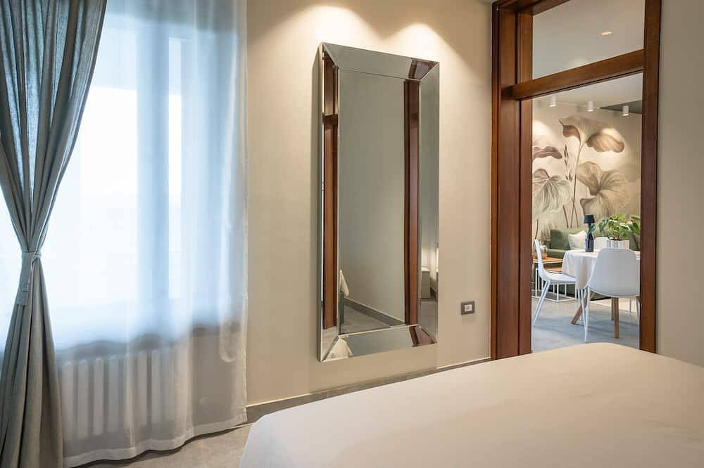 Apartamento entero, Apartamento 'Appartmanto Pradica' con jardín compartido, Wi-Fi y aire acondicionado in Valeggio sul Mincio, Provincia de Verona