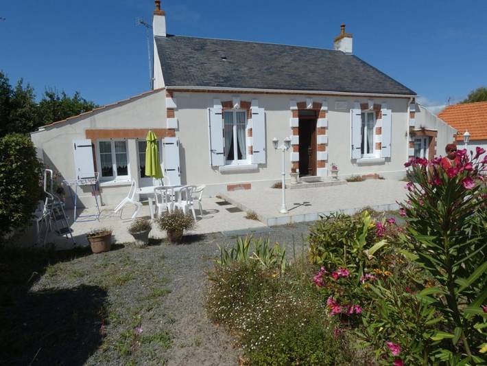 Ferienhaus für 4 Personen, mit Terrasse und Garten