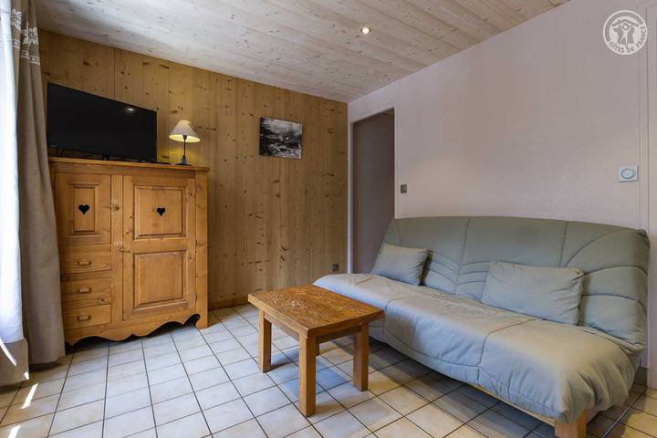 Gîte pour 4 personnes, avec balcon à Lanslevillard - 3