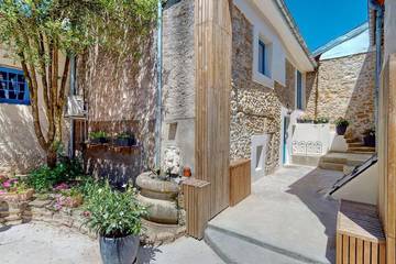 Cottage pour 8 personnes, avec terrasse et vue, animaux acceptés à Chaligny