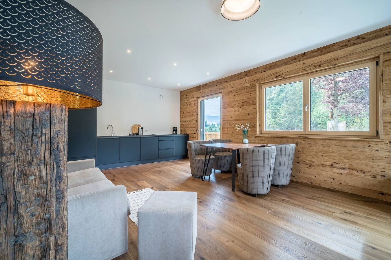 Apartamento entero, Apartamento 'Alpreid Kernig Rustikale' con vistas a la montaña, jardín y Wi-Fi in San Pancrazio, Ortler Alps