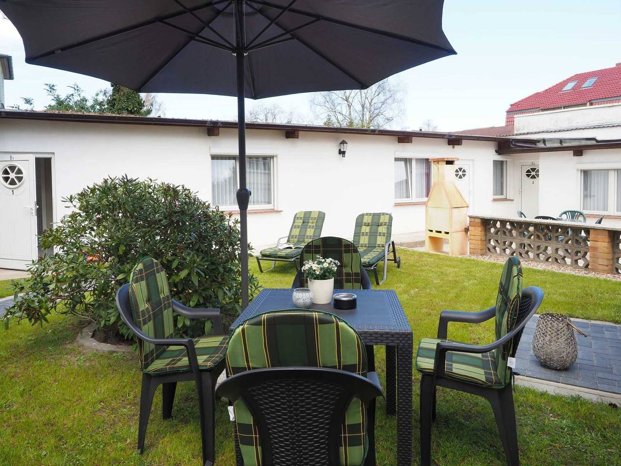 Ahlbeck Villa Stephanie - Ahlbeck Villa Stephanie Bungalow H1As vorne in Drei Kaiserbäder, Heringsdorf