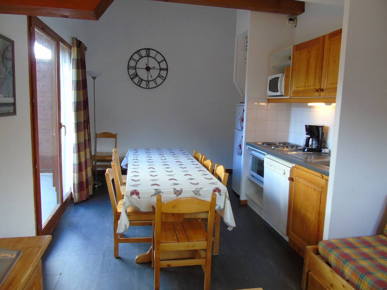 Appartement entier, Appartement Valfréjus 8 pers, cuisine équipée, 2 sdb, animaux admis in Valfréjus, Modane
