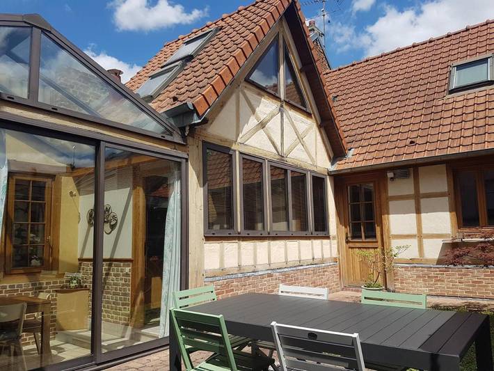 Maison de vacances pour 8 personnes, avec Terrasse et Jardin à Amiens