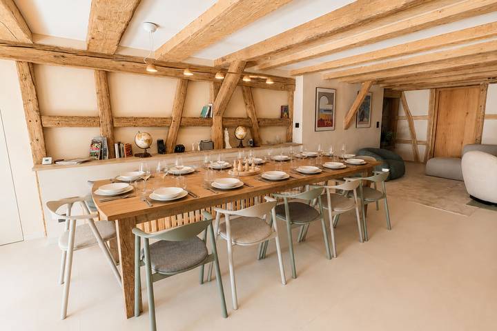 Ferienhaus für 14 Personen, mit Garten und Balkon sowie Pool, kinderfreundlich im Elsass - 4