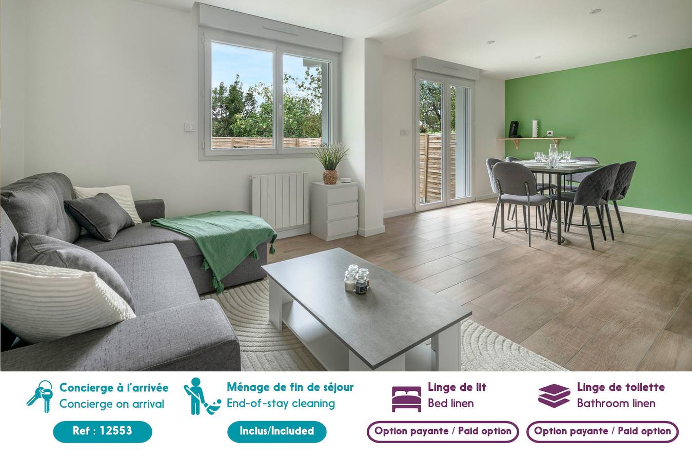 Holiday home for 6 people with garden in Saint-Brevin-les-Pins, Côte de Jade