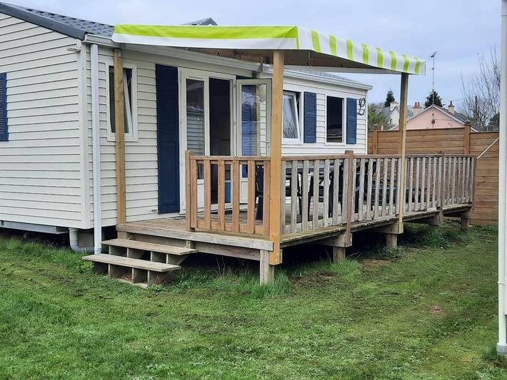 Camping pour 5 personnes, avec piscine, animaux acceptés à Perros-Guirec