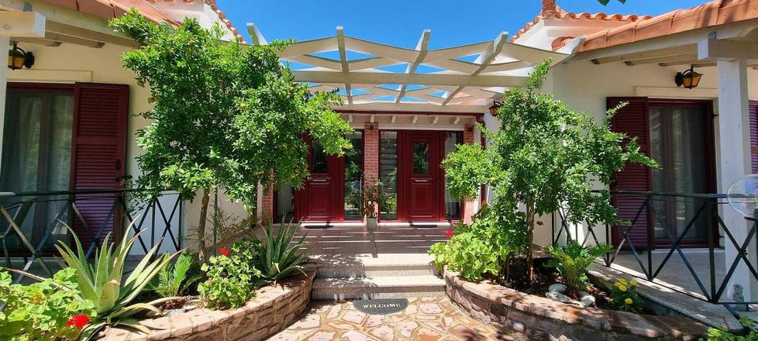 Maison de vacances pour 4 personnes, avec Balcon ainsi que Terrasse et Jardin
