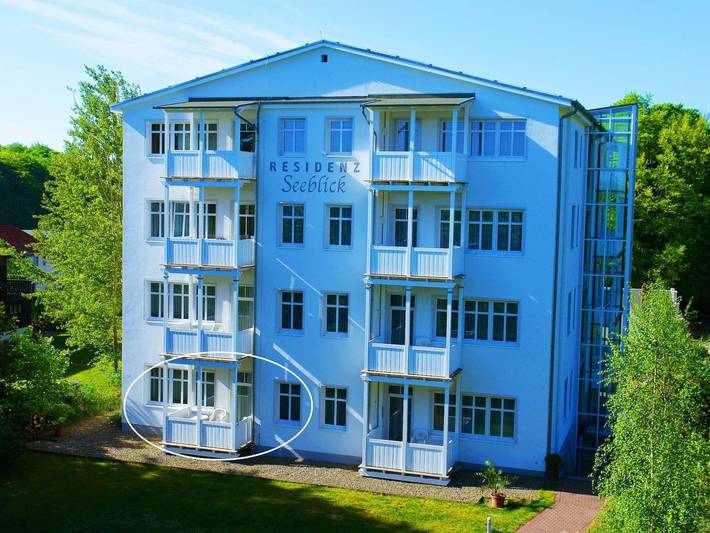Ferienwohnung für 4 Personen, mit Balkon und Garten sowie Sauna in Sellin - 2