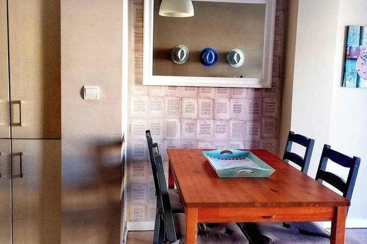 Entire apartment, Ria Ria Del Mar is only 100 meters from the beautiful natural sandy beach! in Amposta, Delta de l'Ebre
