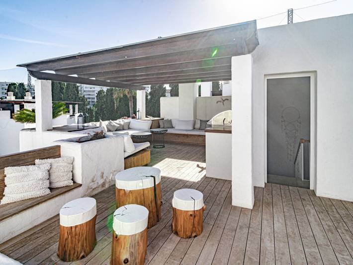 Casa rural para 10 personas, con piscina además de terraza y jardín en San Pedro Alcántara - 3