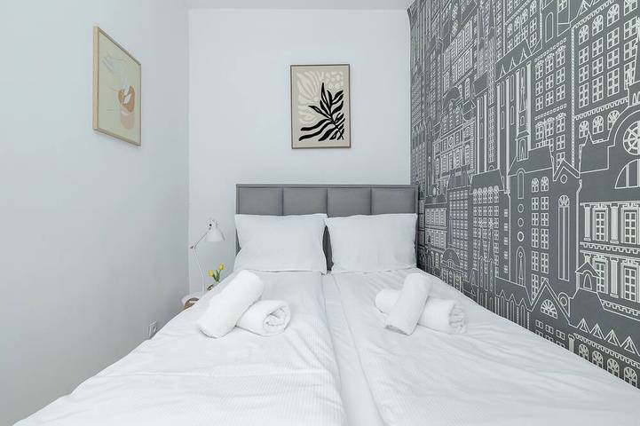 Ganze Wohnung, Targ Rybny Riverside Apartment in Stettin, Ostsee Vorpommern
