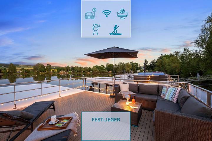 Ferienhaus für 6 Personen, mit Seeblick und Terrasse sowie Ausblick