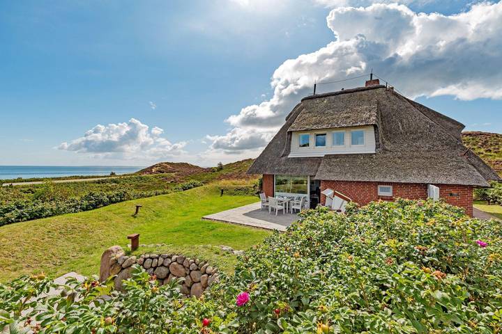 Ferienhaus mit Meerblick für 4 Personen, mit Ausblick und Sauna sowie Garten, mit Haustier in List (Sylt)