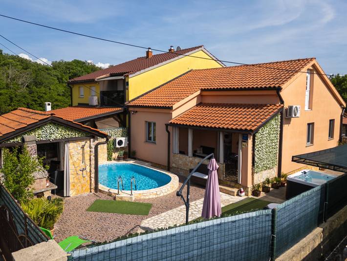 Ferienhaus für 6 Personen, mit Garten auf Krk