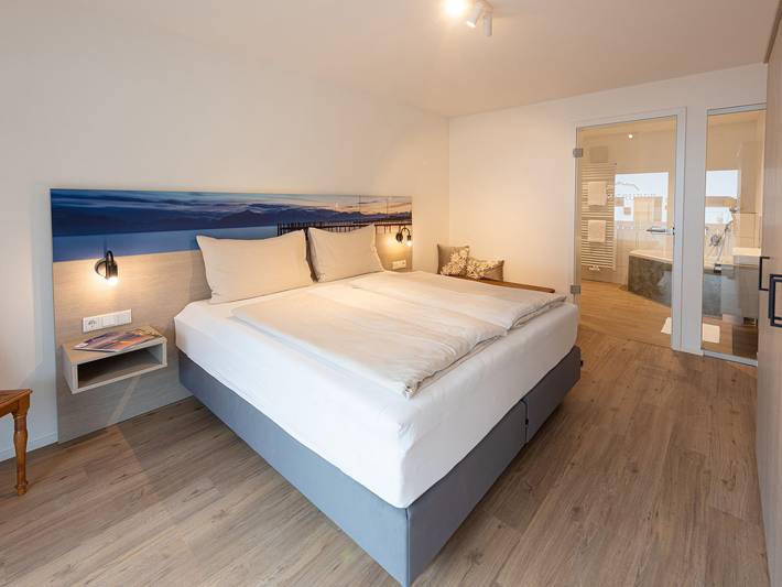 Gîte pour 2 personnes, avec sauna ainsi que balcon et balcon/terrasse, animaux acceptés dans Rottau - 3