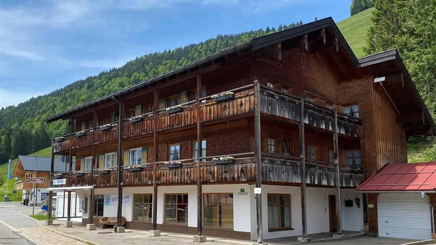 Gîte pour 3 personnes, avec balcon à Balderschwang