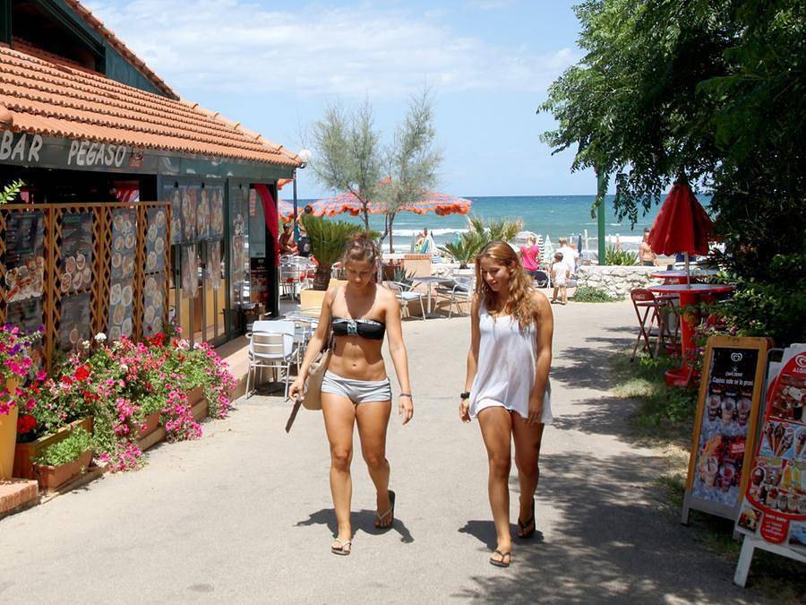 Centro Turistico San Nicola - Mobilheim 6 personen - Comfort | 3 Schlafz. | 6 Pers. | Erhöhte Terrasse | Klimaanlage in Peschici und Umgebung, Gargano